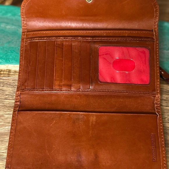 Dooney & Bourke Gray, White and Brown Women's Wallet - Picture 4 of 9